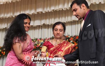 Shijo Susan Marriage Reception